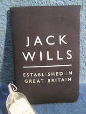 JACK WILLS PADDED i PHONE CASE/COVER ~ NAVY GRAPHIC - Fabric, Tag,flap/Loop,sp.B