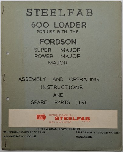 Assembly operating - &,