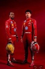 2025  Ferrari F1 Team Customizable Kart Racing Suit | High Performance Suit