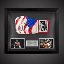 Framed Mike Tyson Hand Signed