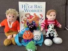 The Huge Bag Of Worries ELSA MHWB Story Sack Teaching Resources 