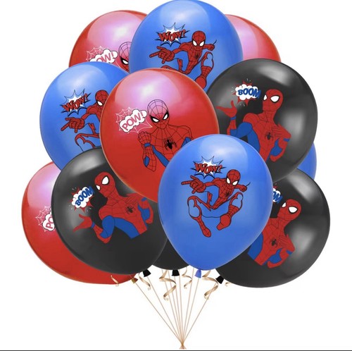 Spider man latex balloons - spider-man,