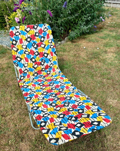 Vintage sun lounger - vintage,
