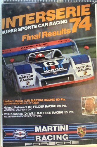 Porsche poster martini racing - porsche,