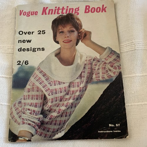 Vintage 1960s vogue knitting - 1960s,