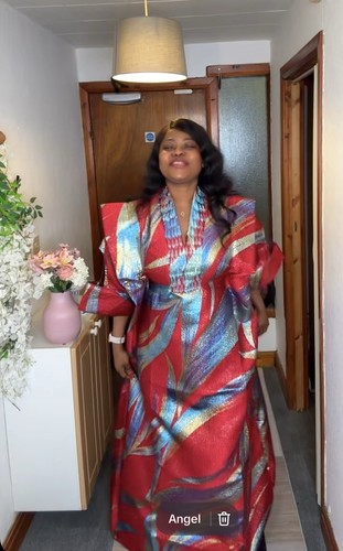 Women long kaftan dress - long,