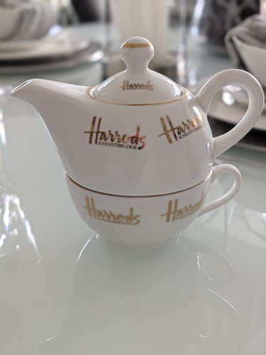Harrods tea for one teapot - teapot, and