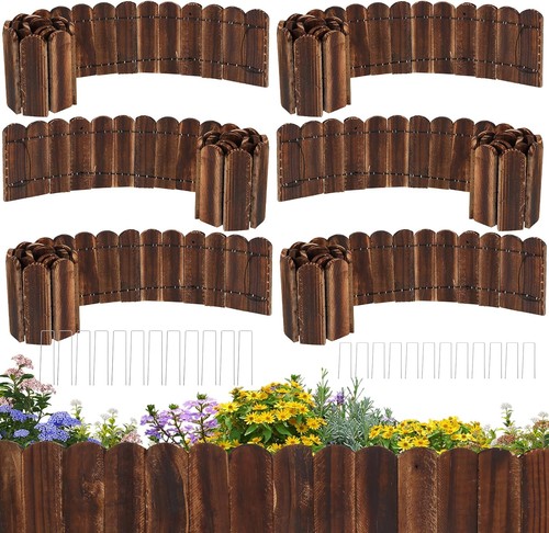 Wood garden edging - edging, 5.9"