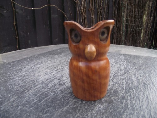 Vtg retro turned - turned, carved