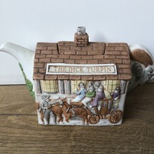 The Dick Turpin Pub Teapot By Christopher Wren For Staffordshire Table Ware