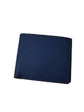 Mens Wallet A Plain Blue Design. Genuine Leather (Clearance Sale)