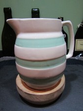 A RARE Pale Green & Cream