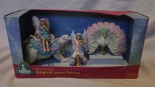 ELC Mythical Fantasy Winter Wonderland Sparkly Figures  Fairy Peacock Polar Bear