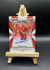 Lamine Yamal - Panini Immaculate 24/25 Marks Of Greatness Spain Auto #22/25