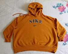 Nike mustard hoodie y2k style Size XL