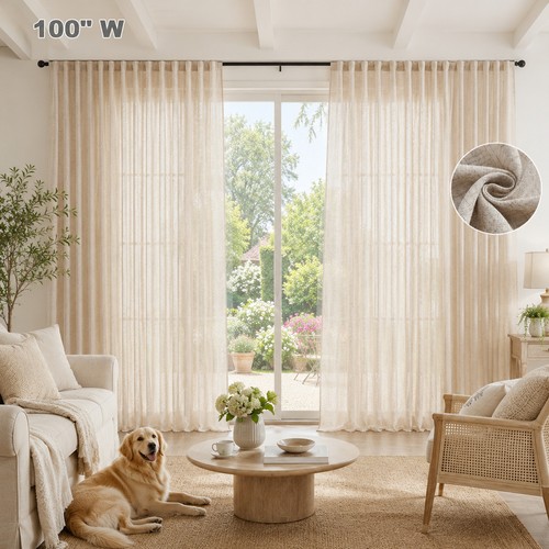 Extra wide 100 inch - 100, look
