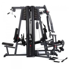 Used Black BodyCraft X2 Dual Stack Multigym 200KG with Legpress - 4 stations