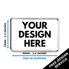 Design Your Own - Jumbo Fridge Magnet - Exclusively By Mashed Designs
