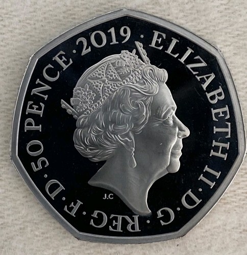 2019 proof fifty pence 50p - ,