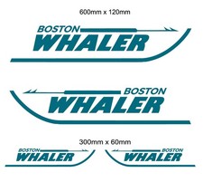 Boston Whaler Set x4 Decal /
