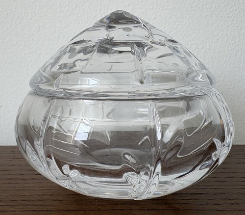 Stuart crystal lidded - stuart, trinket