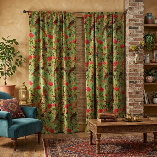 Set vintage cotton velvet - set,