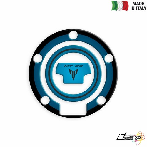 Petrol cap sticker - sticker, blue