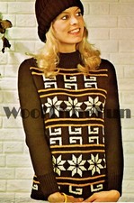 Knitting Pattern Vintage 1970s