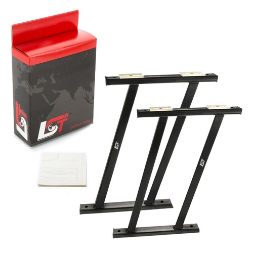 Mounting rails with base - 2x,