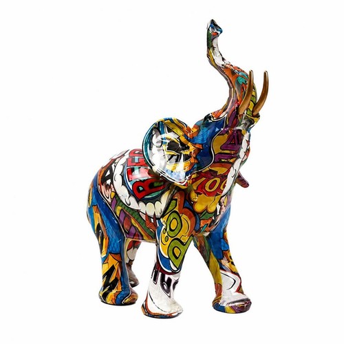 Elephant figurine graffiti - elephant,