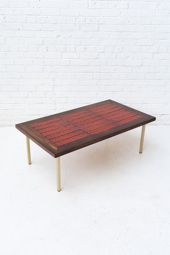 Danish rosewood and tile - danish,