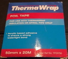 50MMx20M THERMAWRAP ALUMINIUM