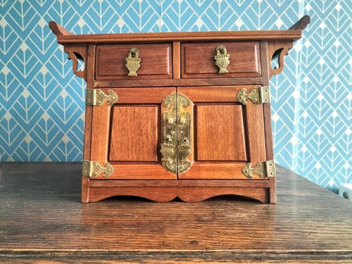 Vintage rosewood oriental - rosewood,
