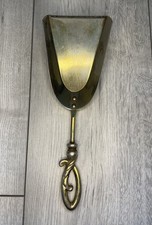 Vintage Brass Crumb Scoop
