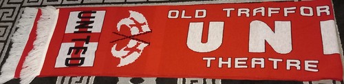 Man utd official scarf large - -,
