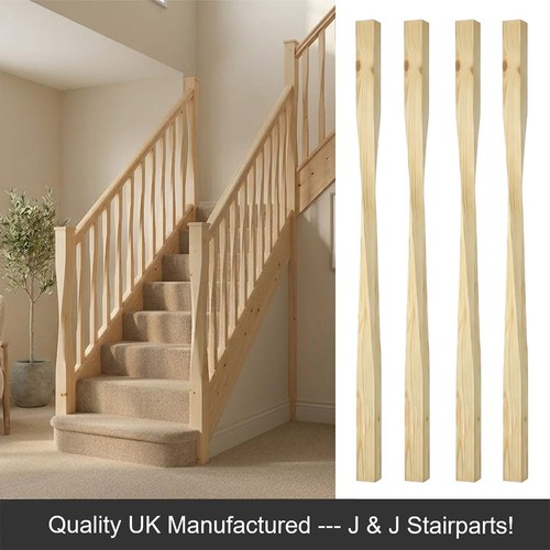 Pine contemporary stair - pine,