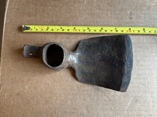 Vintage blacksmith forged adze - blacksmith,