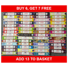 Satya Nag Champa  Incense Sticks 15g Packs  Buy 6 and get 7 free mix and match