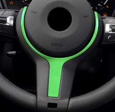 BMW 1 2 3 4 5 6 Series X5 X6 M Sport Green Steering Wheel Central Trim Piece