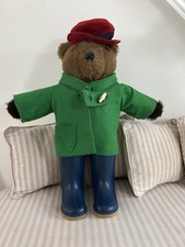 Gabrielle Designs Vintage Paddington? Teddy Bear With Dunlop Wellies