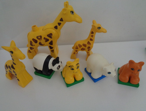 Duplo zoo animals polar - zoo,