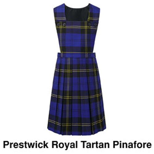 Prestwick box pleat - prestwick, tartan