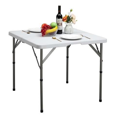 Square folding table 87cm - table,
