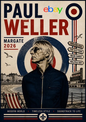 Paul weller margate 2026 - paul,
