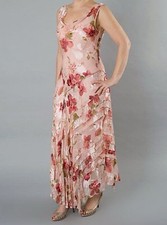 CHESCA Silk Mix Floral Beaded