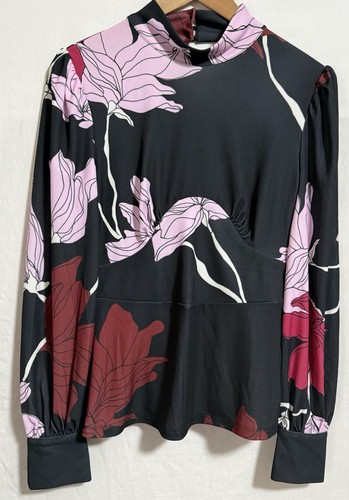 Karen millen longsleeve blouse - karen,