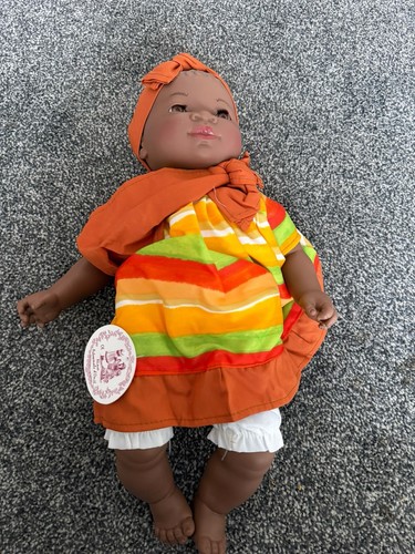 Lifelike black baby doll - 18,