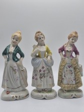 Vintage Porcelain Figurine Set