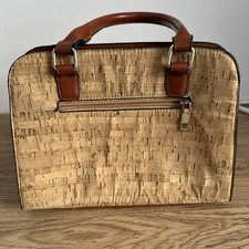 Genuine Women’s Cork Oak Bag From Portugal Excellent Condition