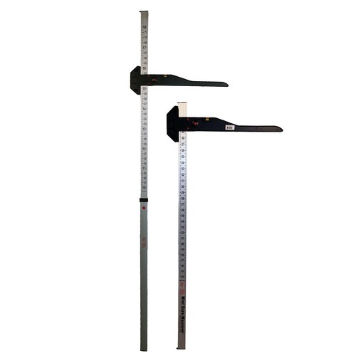 Aluminum measuring stick - aluminum,